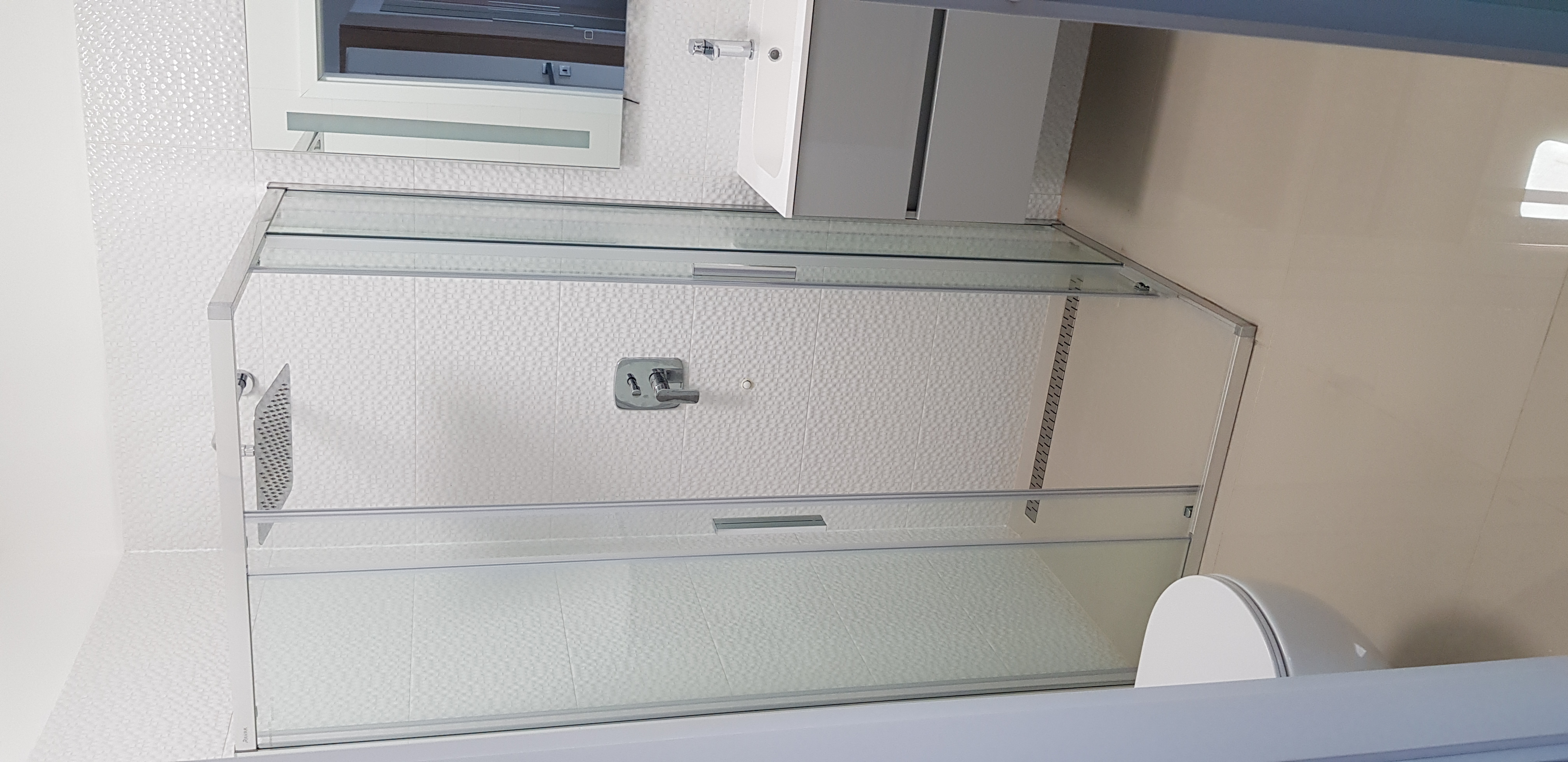 Vendégház fürdőszobája